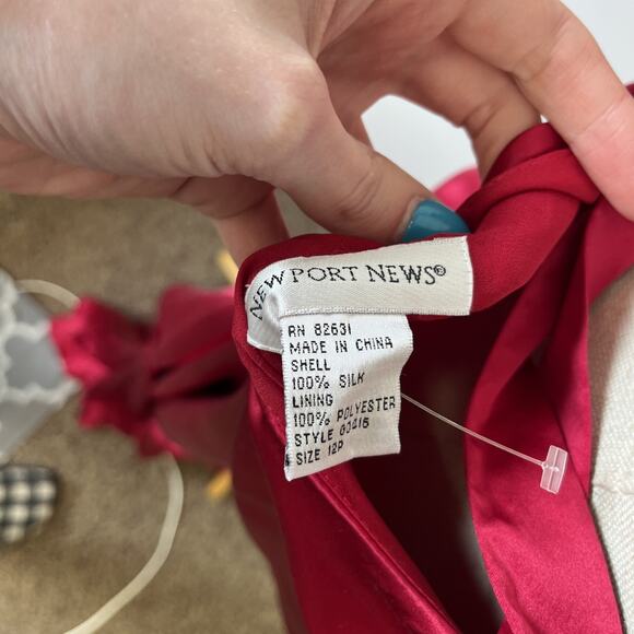 Red Satin Dress ASO How To Lose a Guy in 10 Days Formal Maxi NWT 12P - Picture 9 of 13